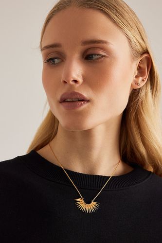 Collier en plaqué or Rising Sun en Gold chez Anthropologie - Rachel Jackson - Modalova