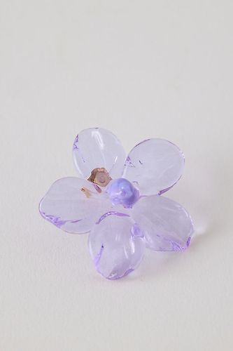 Boucles d'oreilles clous Hibiscus en Purple chez Anthropologie - Levens Jewels - Modalova