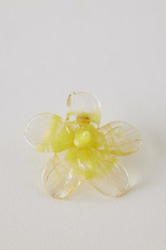 Boucles d'oreilles clous Hibiscus en Yellow chez Anthropologie - Levens Jewels - Modalova