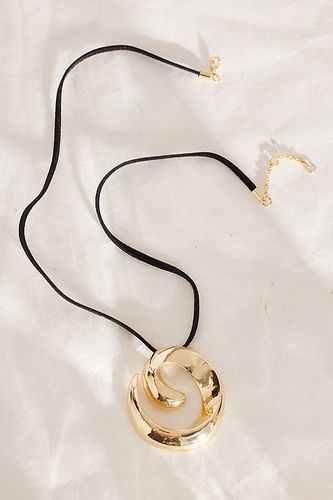 Collier avec pendentif spirale en Gold chez - Anthropologie - Modalova