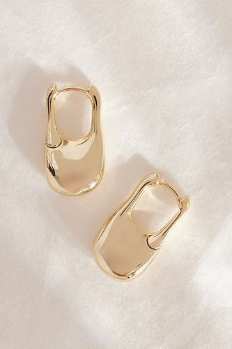 Boucles d'oreilles créoles Scoop Huggie en Gold chez - Anthropologie - Modalova