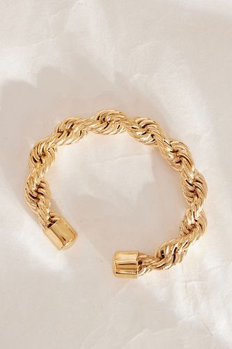 Bracelet torque en corde torsadée plaqué or en Gold, chez Anthropologie - Tilly Sveaas - Modalova