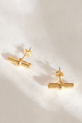 Clous d'oreilles en T plaqués or en Gold chez Anthropologie - Tilly Sveaas - Modalova