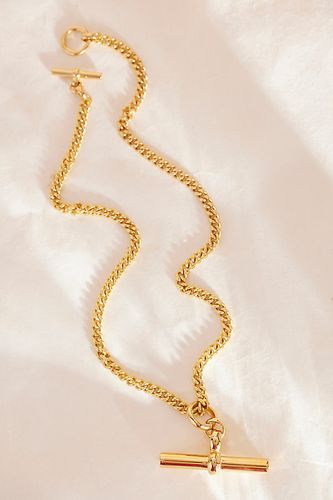 Collier Giant plaqué or avec pendentif en T sur T en Gold chez Anthropologie - Tilly Sveaas - Modalova