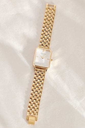 Montre-bracelet octogonale Rosefield plaquée or à maillons multiples par en chez Anthropologie - Rosefield Watches - Modalova