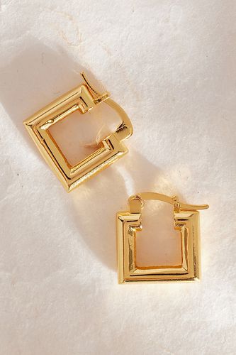 Boucles d'oreilles Polly Sayer Mini Chubby Square en Gold chez Anthropologie - Daisy London - Modalova