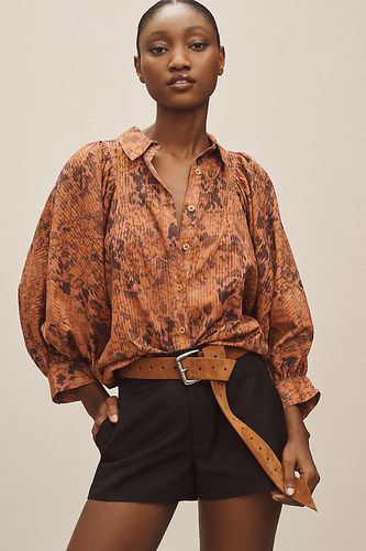 Chemise boutonnée volumineuse et facile taille: XS chez Anthropologie - Maeve - Modalova