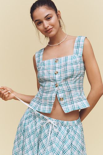 Débardeur Boutonné Encolure Carrée en taille: XS chez Anthropologie - Maeve - Modalova