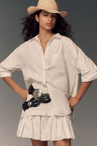 The Bennet Buttondown Shirt by : Linen Edition en White taille: S chez Anthropologie - Maeve - Modalova