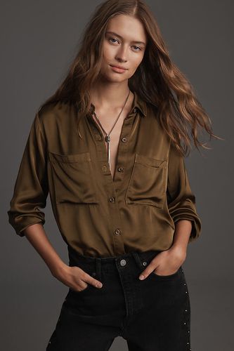 Chemise Boutonnée Brillante en taille: XS chez Anthropologie - Cloth & Stone - Modalova