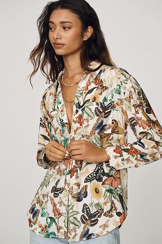 Chemise décontractée à manches longues à fleurs taille: XS - By Anthropologie - Modalova