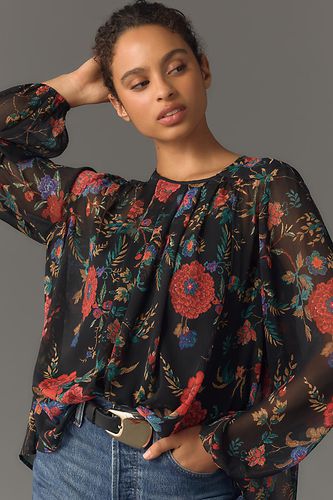 Blouse Paysanne Plissée Manches Longues taille: 1 X chez Anthropologie - Maeve - Modalova