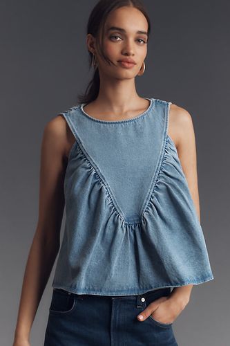 Chemisier en denim froncé x Anthropologie en taille: XS - Mare Mare - Modalova