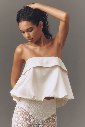 Chemisier bulle en mélange de lin sans bretelles en taille: S chez Anthropologie - Mare Mare - Modalova