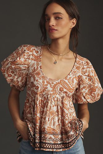 Chemisier babydoll à manches bouffantes taille: M - Par Anthropologie - Modalova