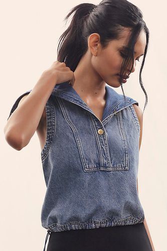 Haut sans manches en denim en taille: S chez Anthropologie - Pilcro - Modalova