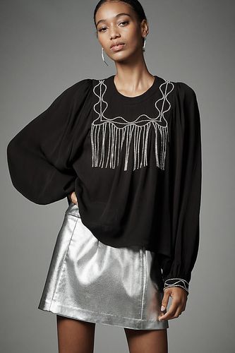 Blouse Ornée-de-Strass en taille: XS chez Anthropologie - Ollari - Modalova