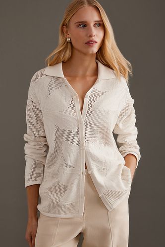 Chemise en Tricot Sacona de en White taille: XS chez Anthropologie - Samsoe Samsoe - Modalova