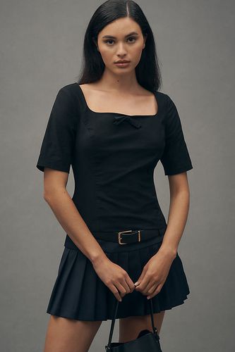 Haut Manches Courtes Col Carré Naud en taille: XS chez Anthropologie - Maeve - Modalova