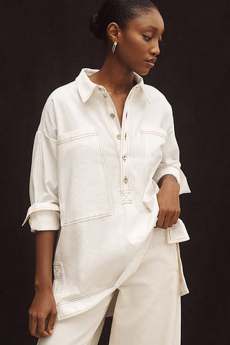 Blouse Popover à Col avec Poches en taille: XS chez Anthropologie - Pilcro - Modalova