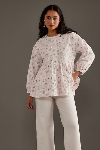 Blouse Gretchen Eyelet en Pink taille: Uk 8 chez Anthropologie - Damson Madder - Modalova