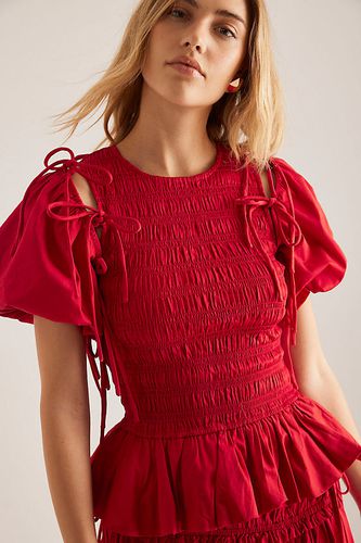 Blouse Multivoies Becca Prune Garance par en taille: Uk 6 chez Anthropologie - Damson Madder - Modalova