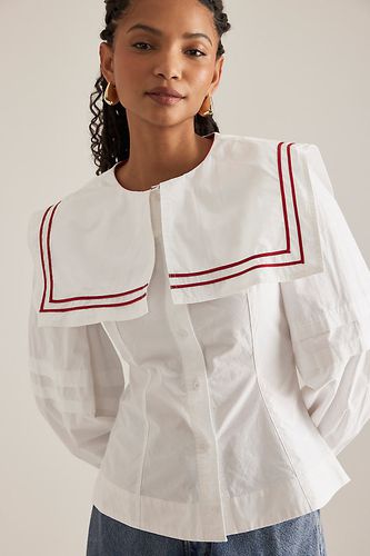 Blouse Elise en taille: Uk 6 chez Anthropologie - Damson Madder - Modalova