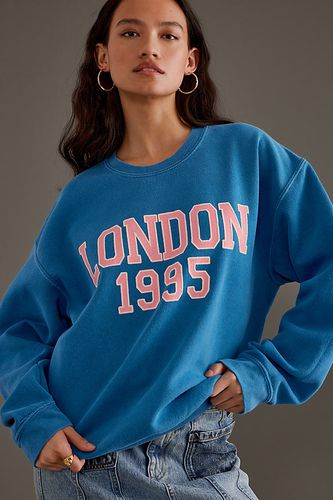 Oversized City Sweatshirt en Blue taille: XS chez - Anthropologie - Modalova