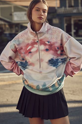 Sweat-shirt à demi-zip en taille: XS chez Anthropologie - Pilcro - Modalova