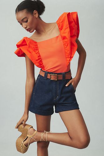 Ruffle-Sleeve Top en , taille: XS chez Anthropologie - Sunday in Brooklyn - Modalova