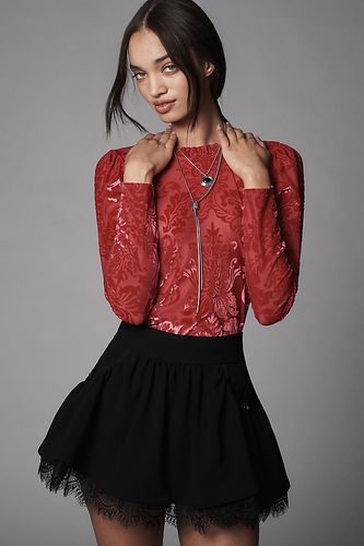 By Sheer Velvet Burnout Top en taille: S - Anthropologie - Modalova