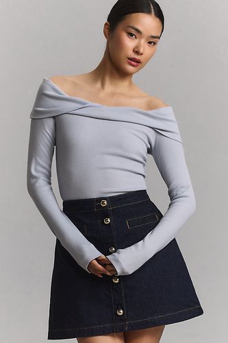 Haut Épaules-Dénudées Manches-Longues en taille: XS chez Anthropologie - Pilcro - Modalova