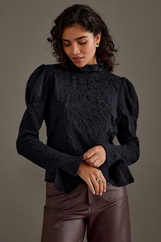 Par Anthropologie Haut Jacquard à Manches Bouffantes et Col Roulé par en taille: XL - By Anthropologie - Modalova