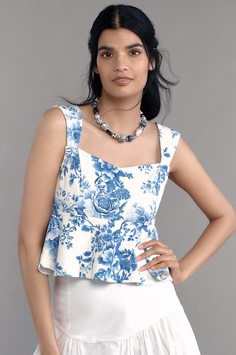 Square-Neck Peplum Tank Top taille: XS chez Anthropologie - Maeve - Modalova