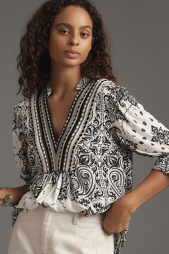 Stephanie Top en White taille: XS chez Anthropologie - Bl-nk - Modalova
