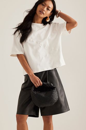 T-shirt brodé Penny en White taille: S chez Anthropologie - Selected Femme - Modalova