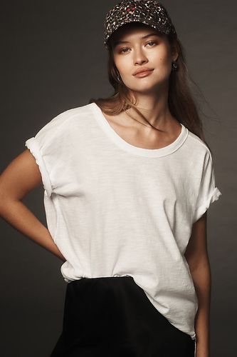 T-shirt oversize Perfect en White taille: XS chez Anthropologie - Pilcro - Modalova