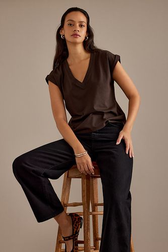 T-shirt col en V Easy en taille: S chez Anthropologie - FRAME - Modalova