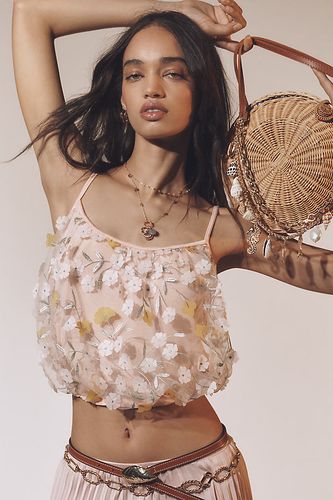 Blossom Bubble Tank Top en Orange taille: XS - By Anthropologie - Modalova