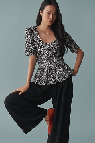 Haut Peplum Encolure Dégagée taille: XS chez Anthropologie - Maeve - Modalova