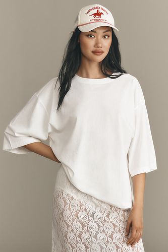 Haut en maille ample et décontracté en White taille: XS chez Anthropologie - Maeve - Modalova