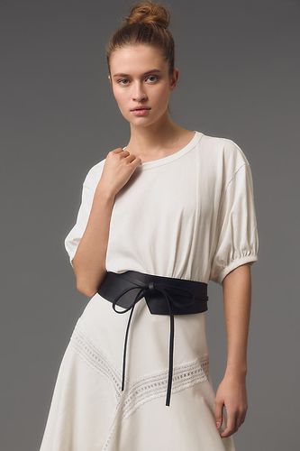 Top à dos en maille orné par Anthropologie par en Beige, taille: XS - By Anthropologie - Modalova