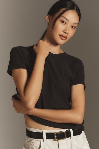 The Bennie Slim Crew Neck Cotton-Slub T-Shirt by en taille: XS chez Anthropologie - Pilcro - Modalova