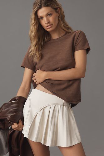 The Bennie Slim Crew Neck Cotton-Slub T-Shirt by en taille: S chez Anthropologie - Pilcro - Modalova