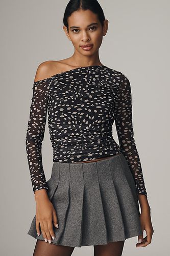 Haut en maille asymétrique en taille: XS chez Anthropologie - Maeve - Modalova