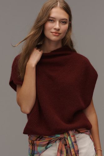Gilet surdimensionné en cachemire côtelé en taille: 2XS - By Anthropologie - Modalova