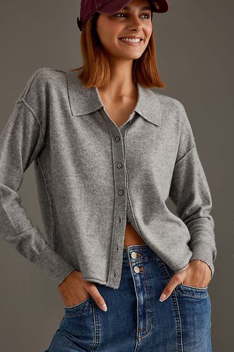 Cardigan en cachemire en Grey taille: XS chez Anthropologie - Pilcro - Modalova