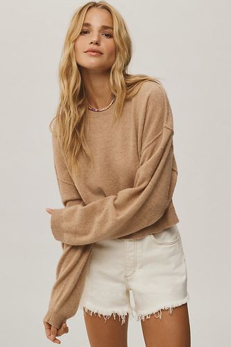 The Alani Cropped Cashmere Crew-Neck Jumper by en taille: XL chez Anthropologie - Pilcro - Modalova