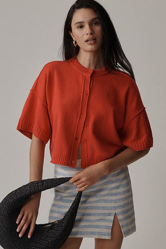 Le Pull Ras-du-Cou en Coton Goldie: Édition Cardigan par en taille: XS chez Anthropologie - Pilcro - Modalova