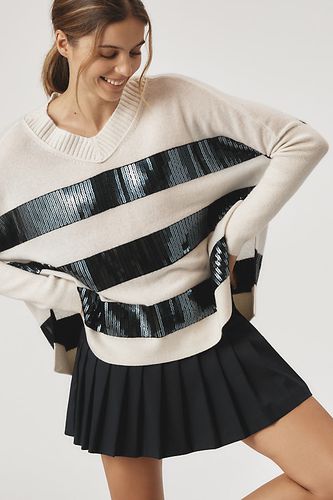 Pull en cachemire à paillettes en taille: XS chez Anthropologie - Maeve - Modalova